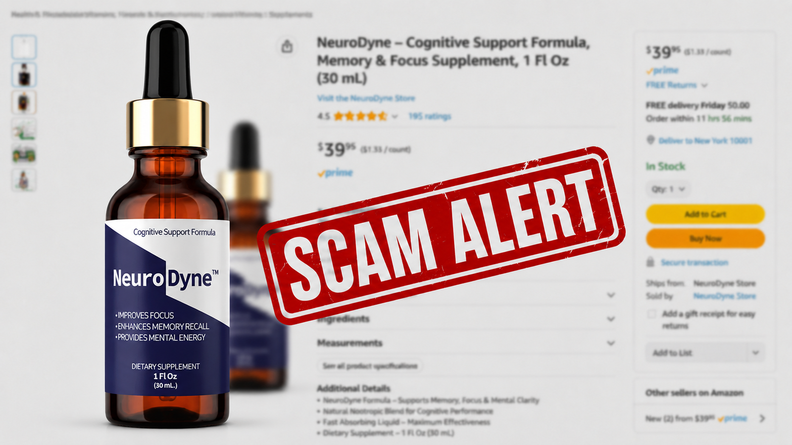 NeuroDyne scam alert